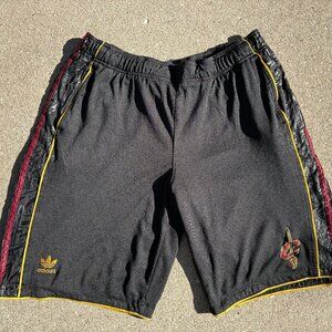 CLEVELAND CAVALIERS Adidas sewn authentic Basketball Shorts Black men's X-Large